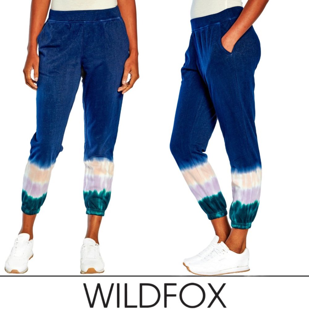 NWT Wildfox Tie Dye Jogger Sweat Pants